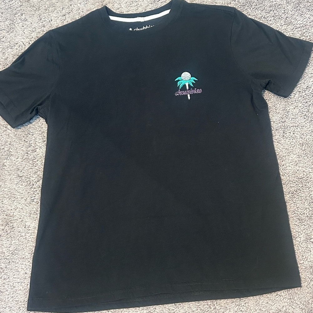 Chubbies Let’s Par Tee Men’s Tee Shirt size M
